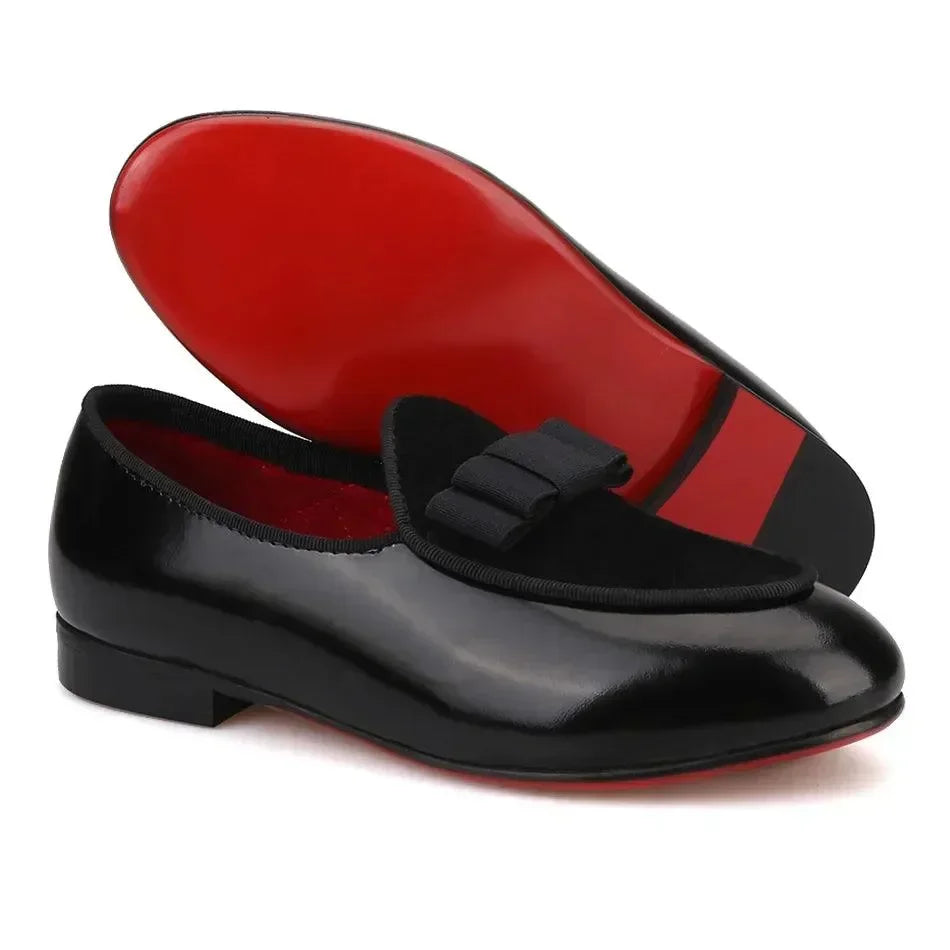Kids Slipper Dress Loafers - Slip-On Slip-On Formal Dress Shoes
