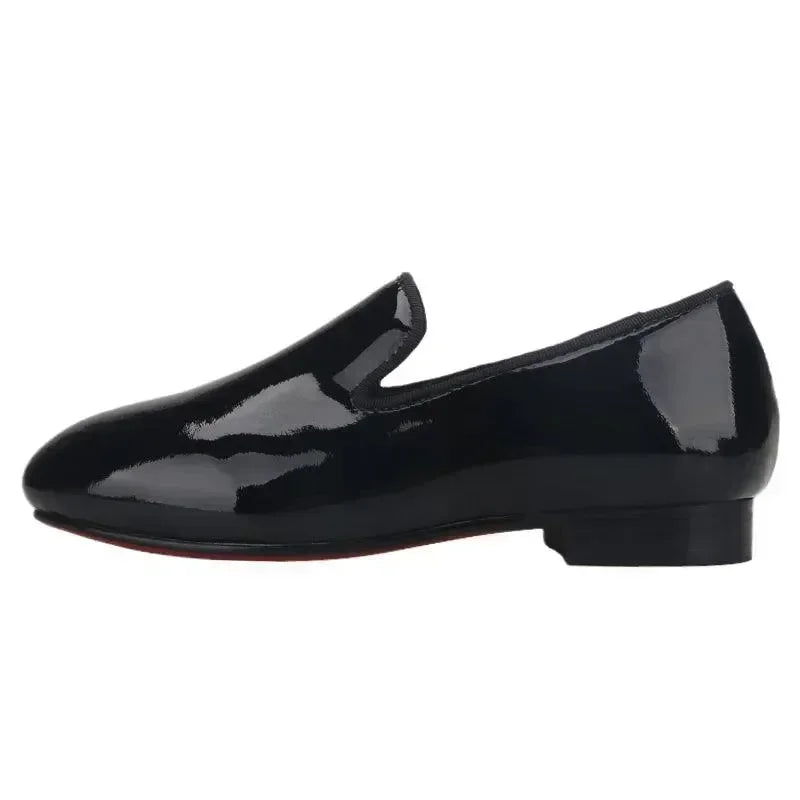 Kids Venetian Dress Loafers - Slip-On Formal Dress Shoes