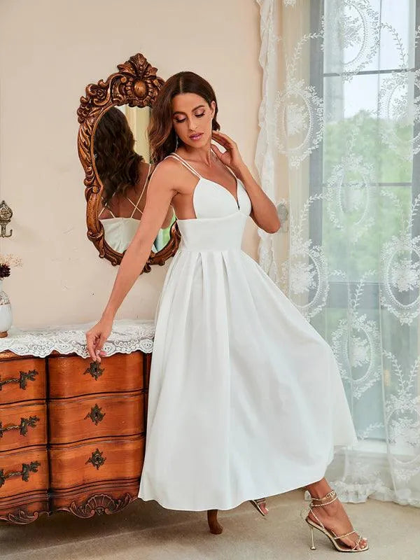 Ladies Strap Summer Dress