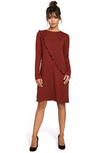 Long Sleeve Shirt Day Dress Everyday Style-Day Dress-GUOCALI