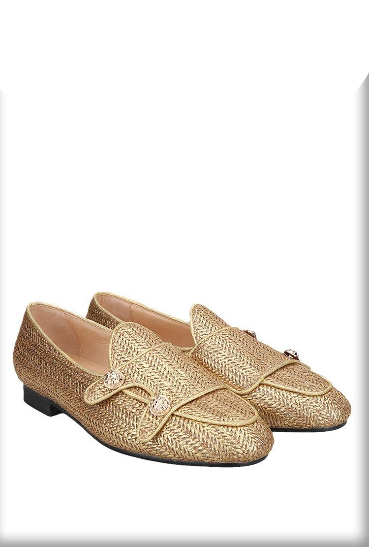 Luxury Woven Monk Strap Loafers - Men Shoes - Loafer Shoes - Guocali