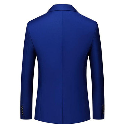 Men Blazer - 2-Button Formal Blazer - Men Blazer - Guocali