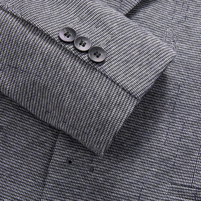 Men Blazer - Grey Slim Fit Blazer - Men Blazer - Guocali