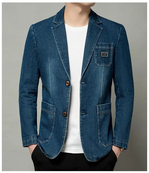 Men Blazer - Lightweight Suit Jacket