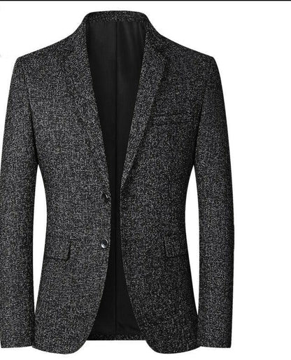 Men Blazer - Marl Formal Blazer - Men Blazer - Guocali