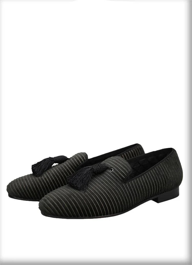 Men Casual Tassel Dress Loafers - Slip-On Slip-On Shoes