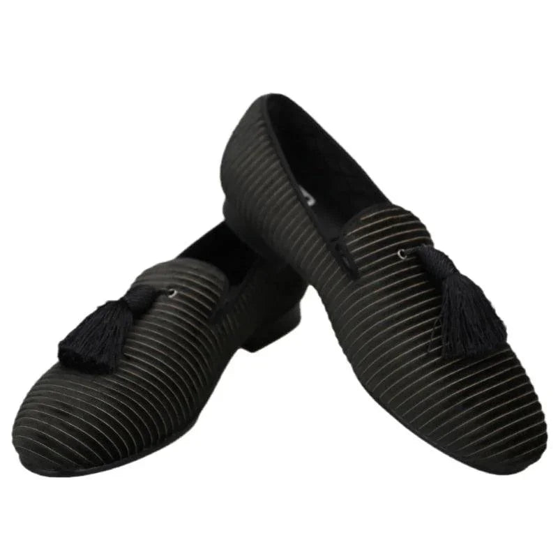 Men Casual Tassel Dress Loafers - Slip-On Slip-On Shoes
