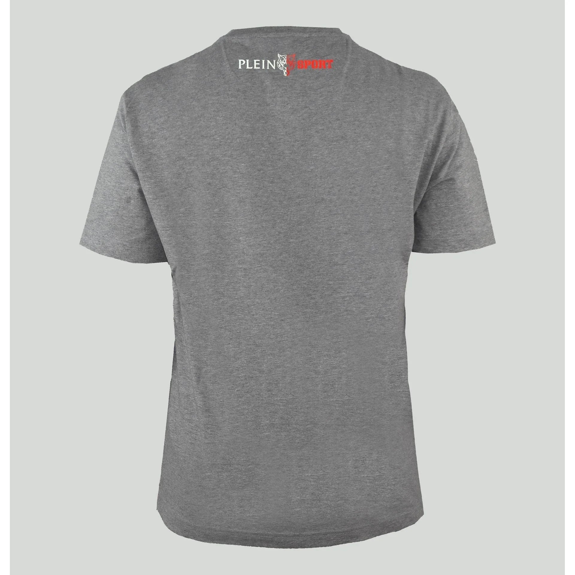 Men Crew-Neck Short-Sleeves T-Shirt – Breathable, Red, White