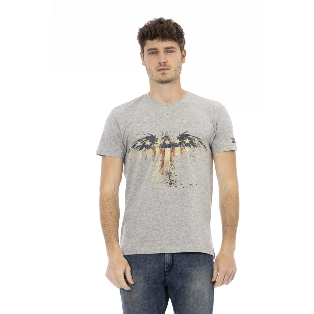 Men Crew-Neck T-Shirt – Breathable, Multicolor