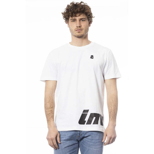 Men Crew-Neck T-Shirt – Breathable - White -Guocali