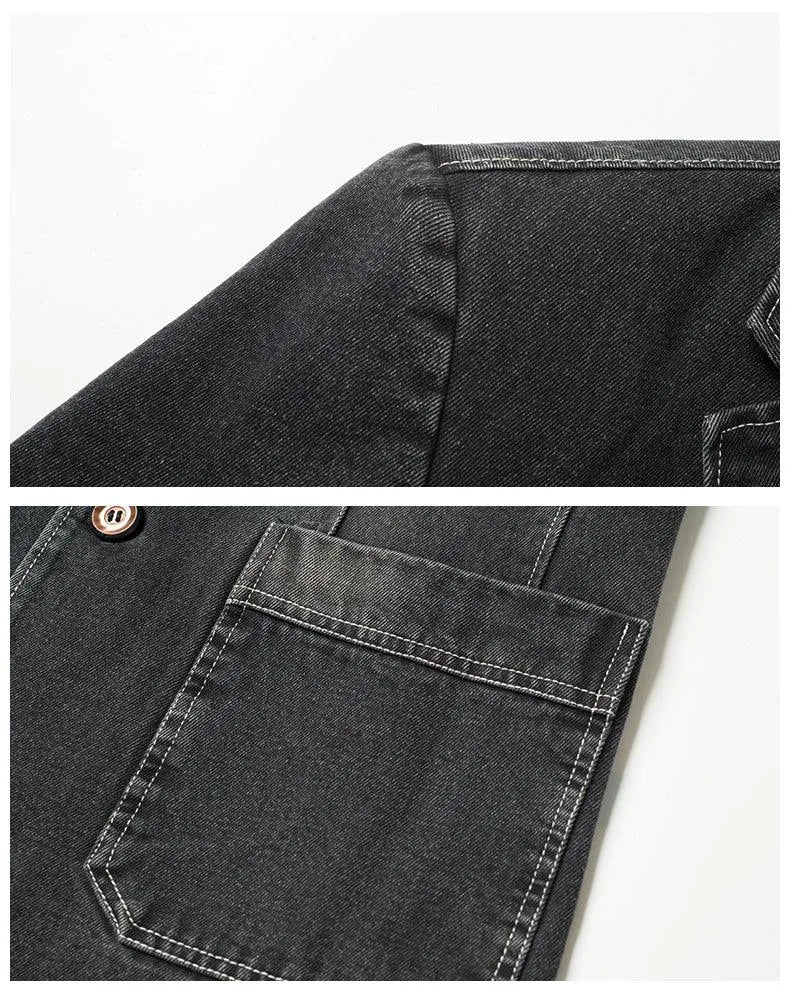 Men's Blazer - Breathable Suit Jacket