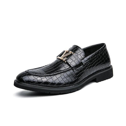 Men's High-end Business Formal Leather Shoes - - Guocali