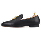 Men Slipper Dress Loafers - Slip-On Flat Shoes