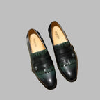 Men Tassel Dress Loafers - Buckles Monk Strap Formal Dress Shoes