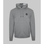 Men's hoodie Plein Sport Pullover Kangaroo Pocket Grey – main view