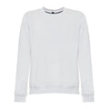 Men's sweatshirt Husky Solid Round Neck White – main view