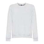 Men's sweatshirt Husky Solid Round Neck White – main view