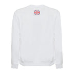 Men's sweatshirt Husky Solid Round Neck White – view 3