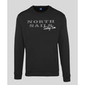 Men's sweatshirt North Sails Round Neck Logo Black – main view