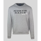 Men's sweatshirt North Sails Round Neck Ribbed Grey Melange – main view