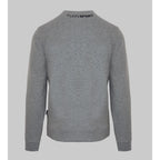 Men's sweatshirt Plein Sport Logo Set-In Sleeves Crewneck Grey – view 2