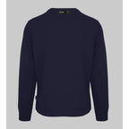 Men's sweatshirt Plein Sport Logo Set-In Sleeves Crewneck Navy – view 2