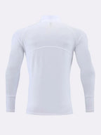 Men's Sweatshirt Quarter-Zip Mock Neck Raglan Sleeve Athletic – Sweatshirt | GUOCALI – view 2