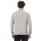 Men's sweatshirt Trussardi Graphic Print Regular Fit Grey – view 3