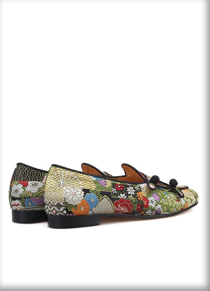 Multi Color Monk Strap Loafers - Men Shoes - Loafer Shoes - Guocali