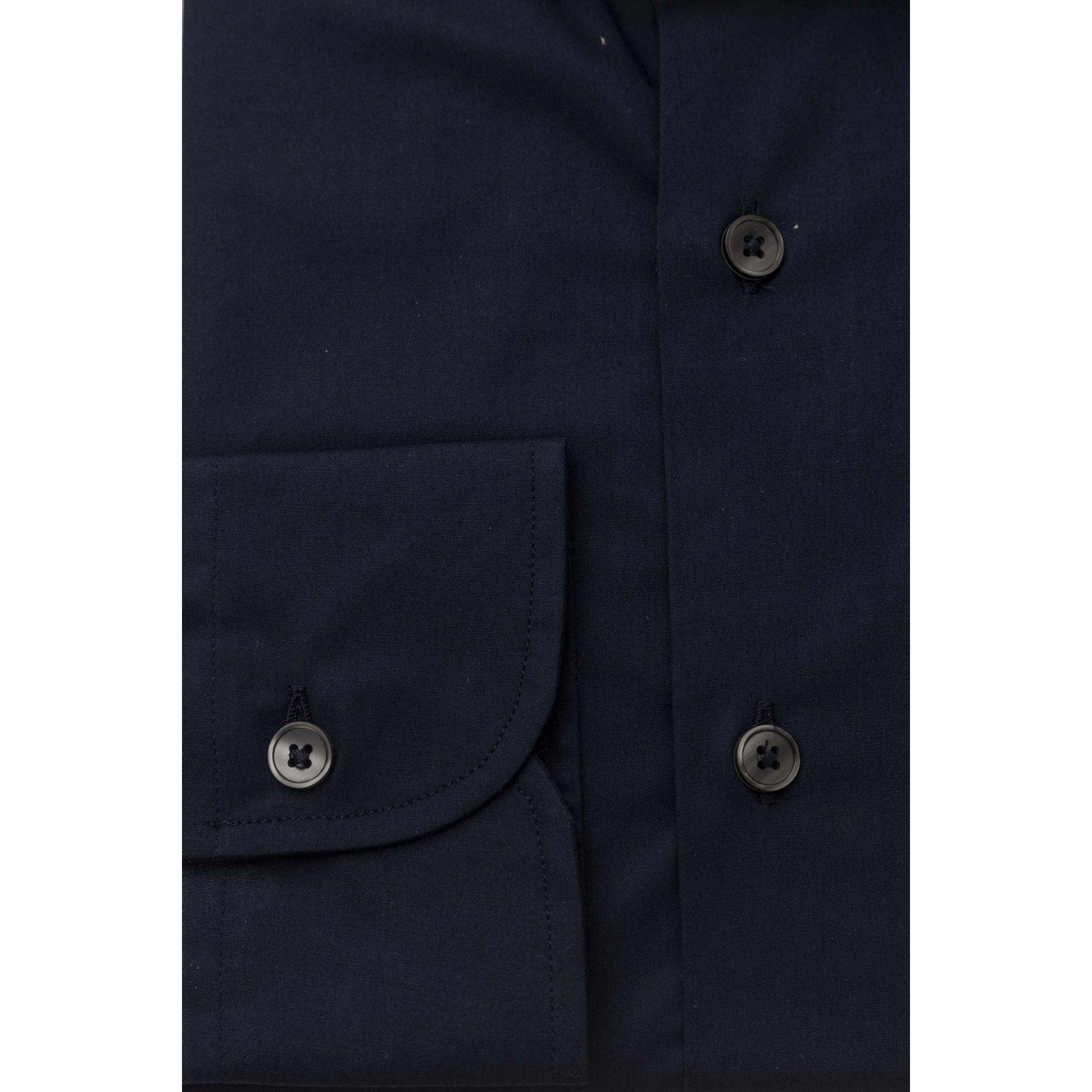 Navy Blue Men Dress Shirts - Bagutta Shirts - Shirt - Guocali