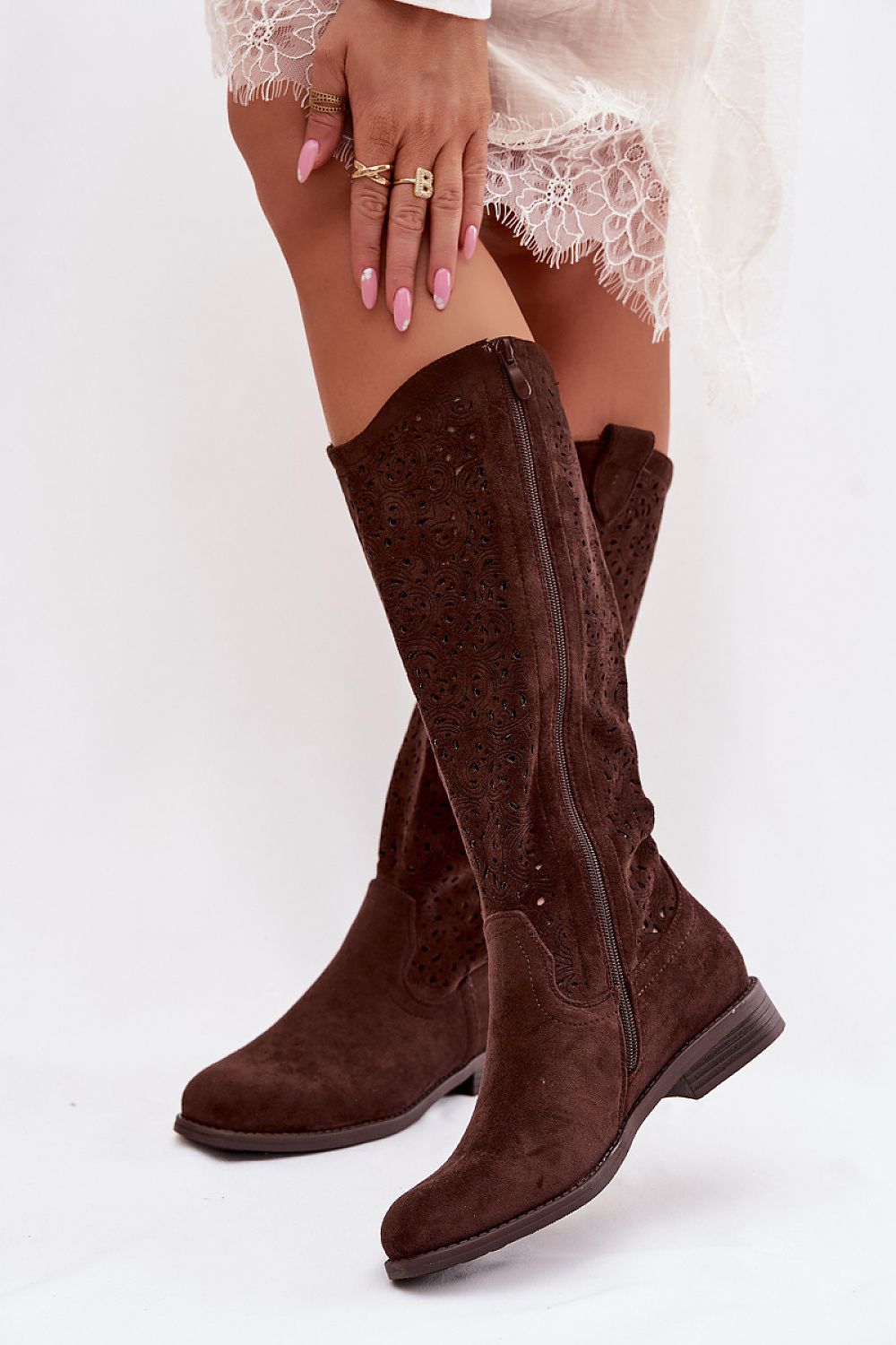 Open-work Boots - Guocali