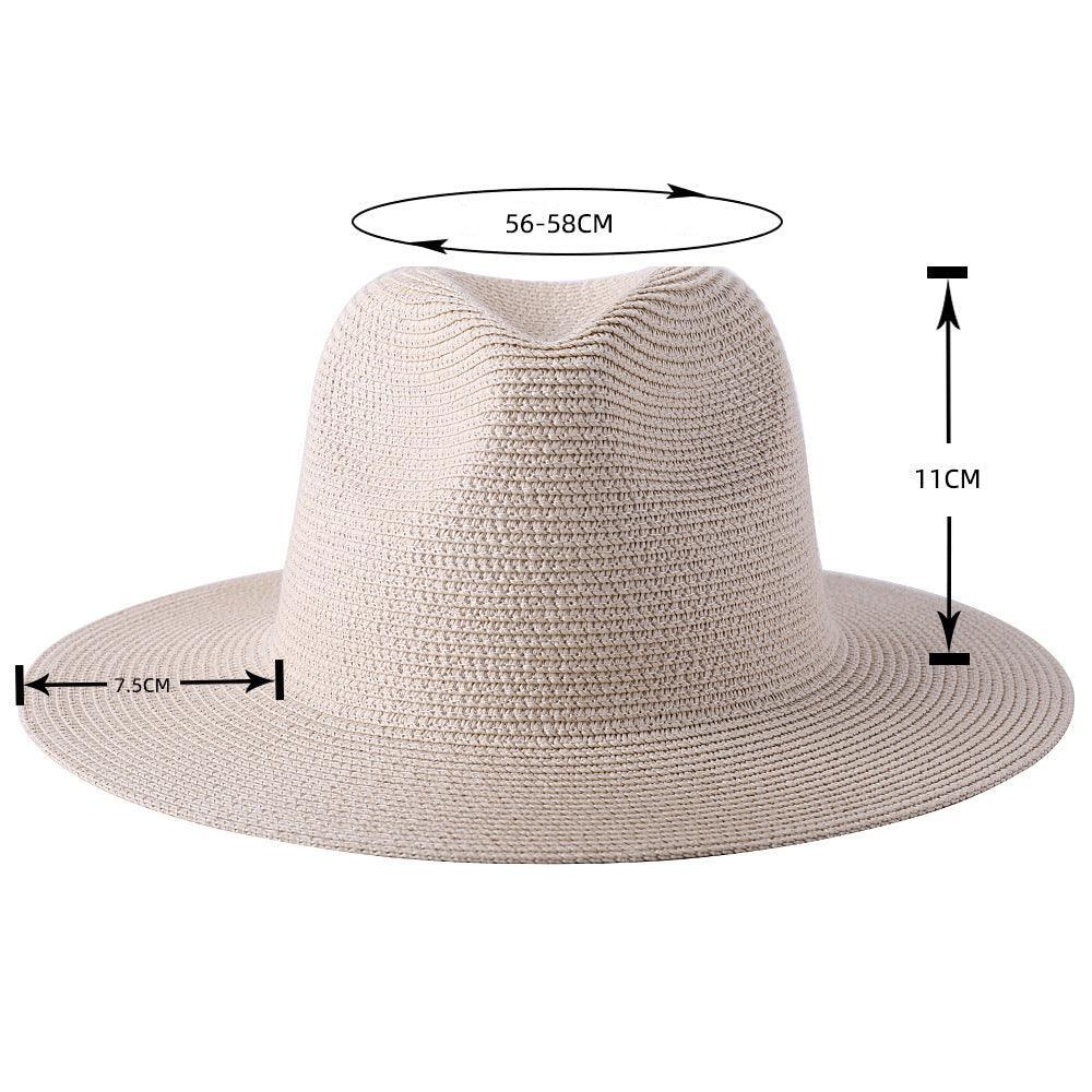 Panama Hat - Wide Brim Sun Hat - Panama Hat - Guocali