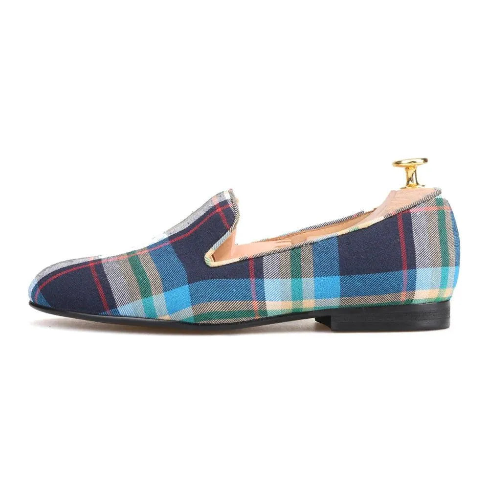 Plaid Chic Women's Loafers - Loafer Shoes - Guocali