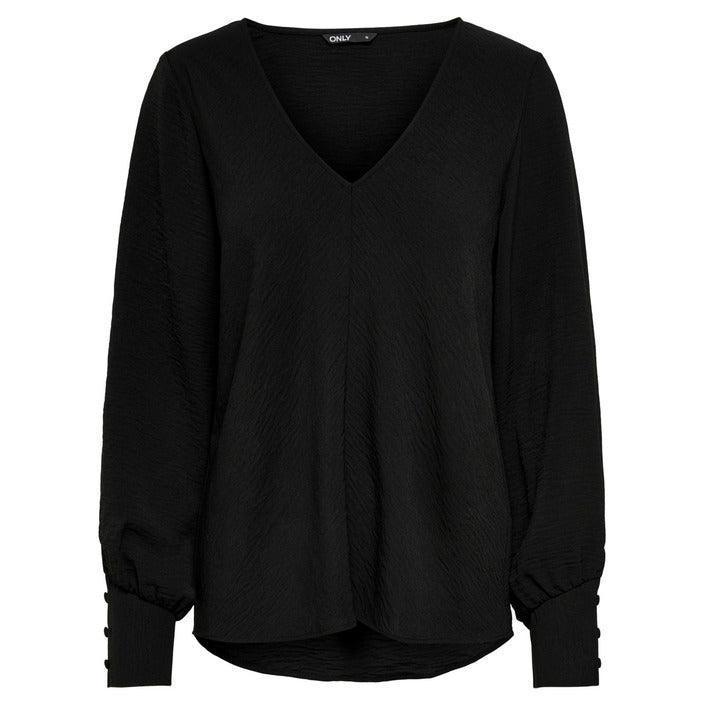 Plain-Solid V-Neck Only Blouse - Blouse - Guocali