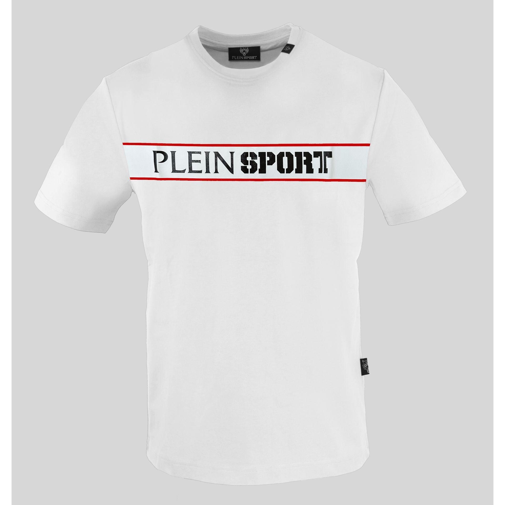 Plein Sport Men T-shirts - White Brand T-shirts - T-Shirt - Guocali