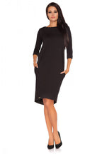 Relaxed Fit Knit Day Dress Everyday Style-Day Dress-GUOCALI