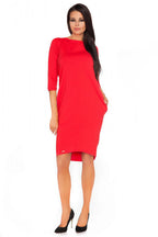Relaxed Fit Knit Day Dress Everyday Style-Day Dress-GUOCALI
