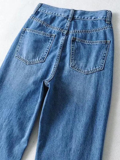 Edgy Women Jeans – High Raw Hem