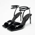 Women Sandals - Stiletto Heels - Polyester