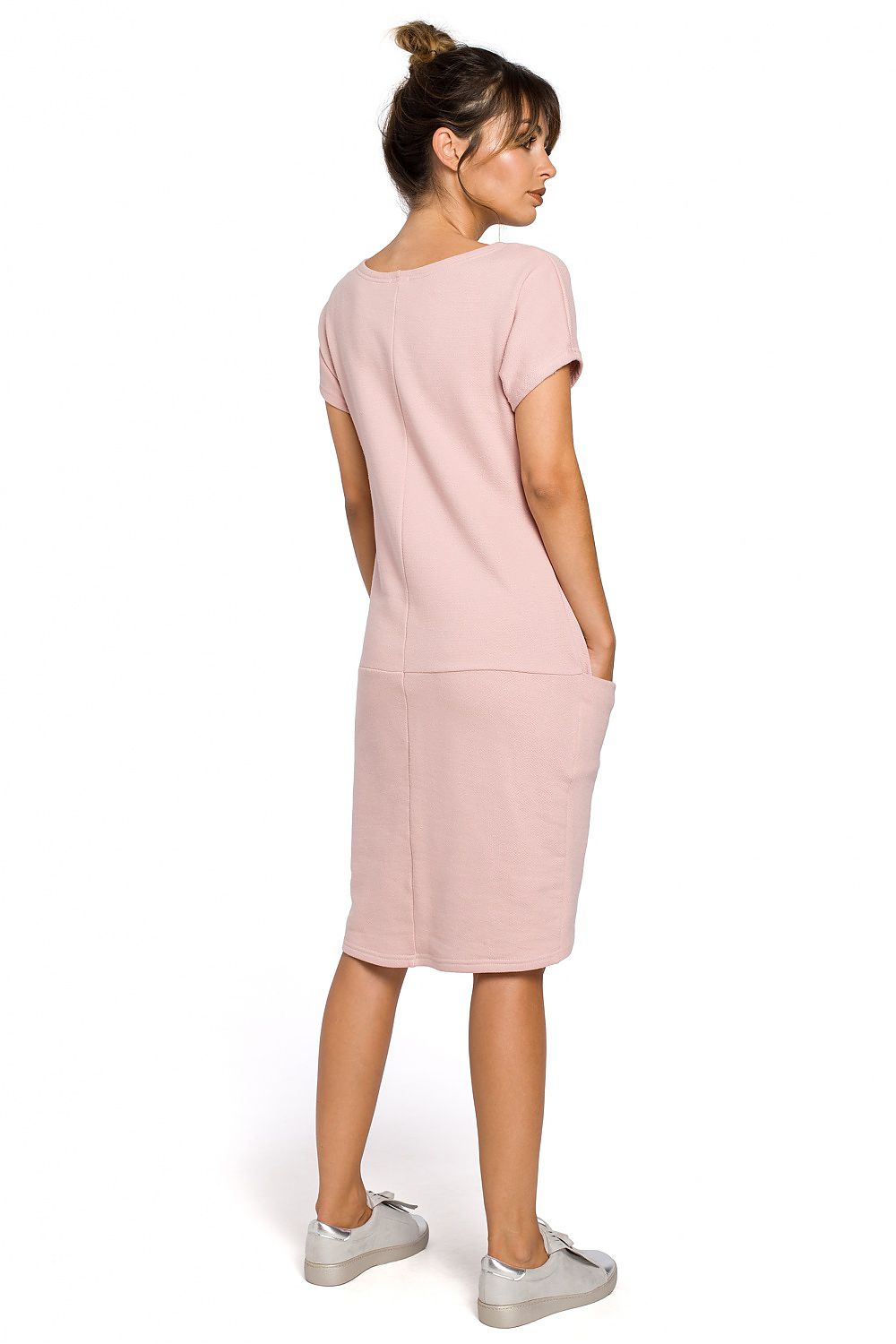Short Sleeve Loose Day Dress Casual Style-Day Dress-GUOCALI