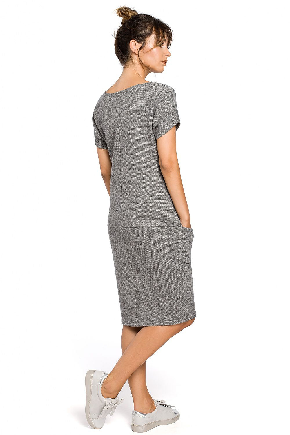 Short Sleeve Loose Day Dress Casual Style-Day Dress-GUOCALI