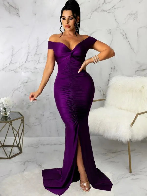 Skinny Bodycon Evening Dress