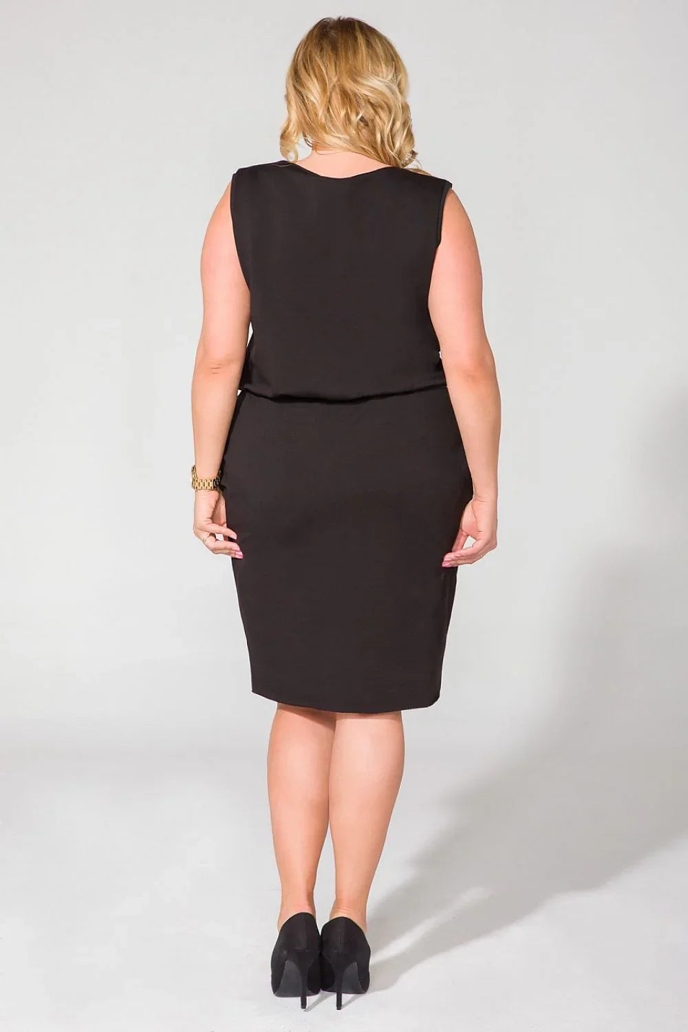 Sleeveless Knit Dress Casual Lightweight Everyday Fit-Day Dress-GUOCALI
