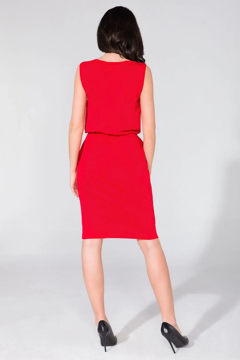 Sleeveless Knit Dress Casual Lightweight Everyday Fit-Day Dress-GUOCALI