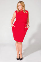 Sleeveless Knit Dress Casual Lightweight Everyday Fit-Day Dress-GUOCALI
