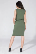 Sleeveless Knit Dress Casual Lightweight Everyday Fit-Day Dress-GUOCALI