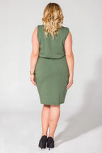 Sleeveless Knit Dress Casual Lightweight Everyday Fit-Day Dress-GUOCALI