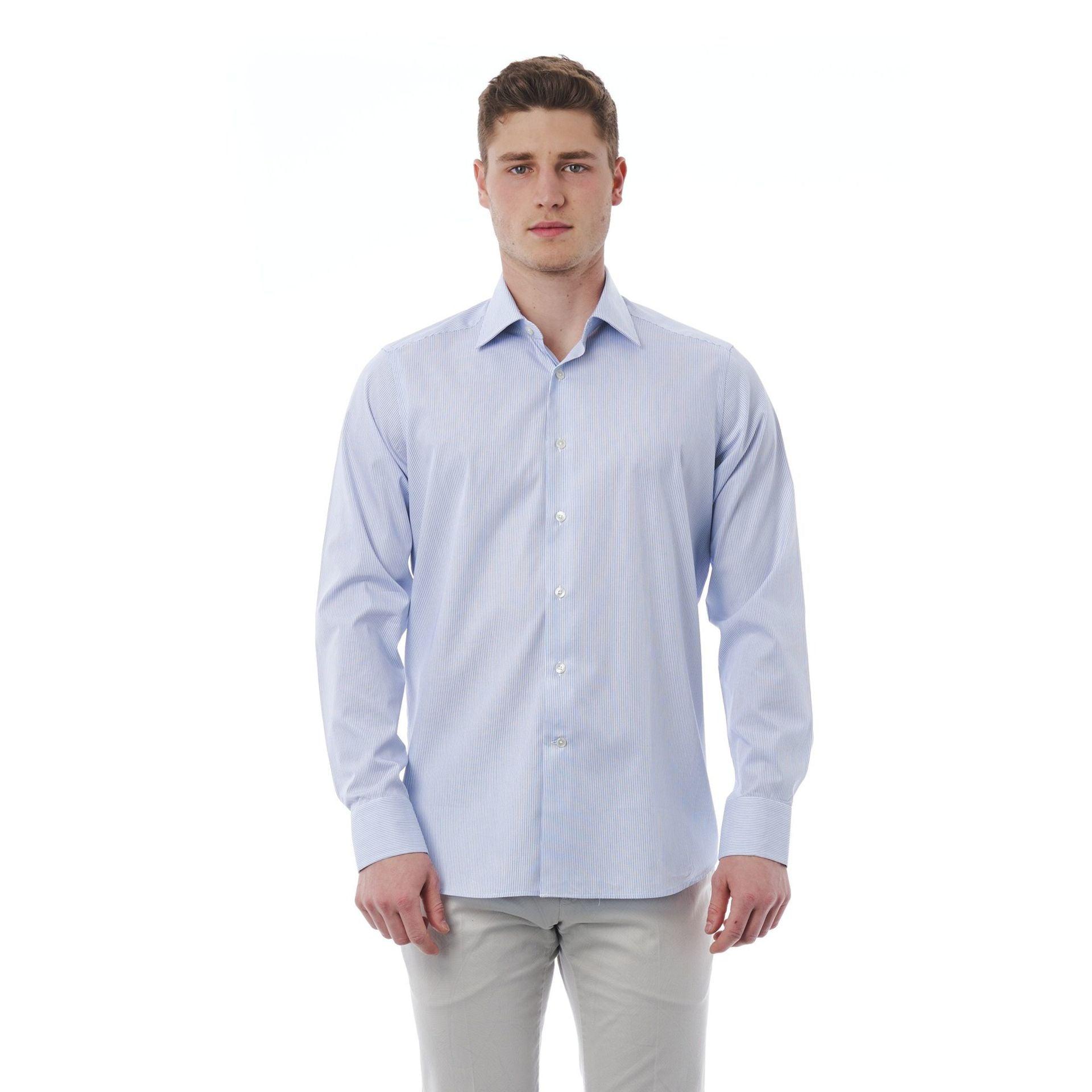 Striped Men Dress Shirts - Bagutta Shirts - Shirt - Guocali