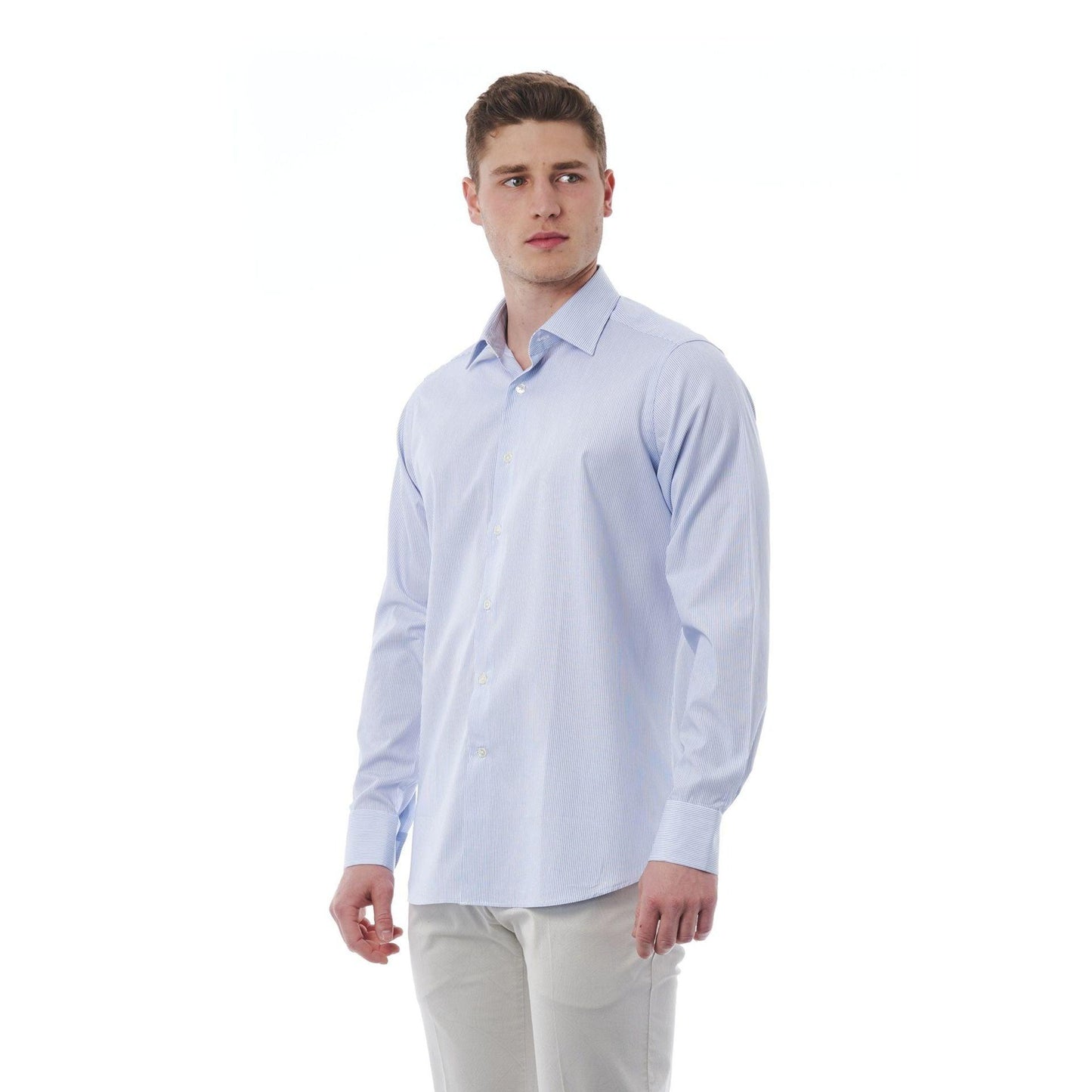 Striped Men Dress Shirts - Bagutta Shirts - Shirt - Guocali