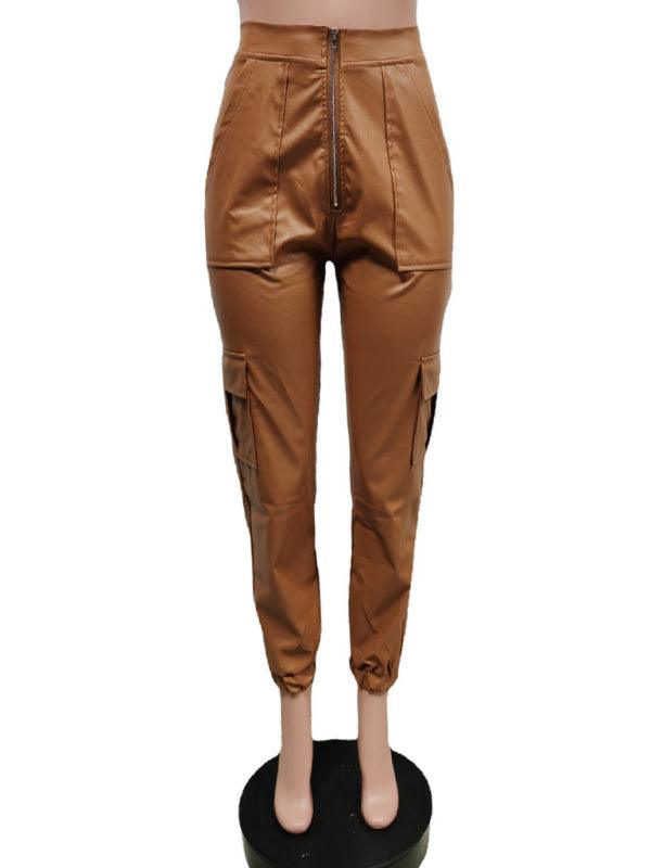 Stylish Multiple Pocket Cargo Trousers - Cargo Trousers - Guocali